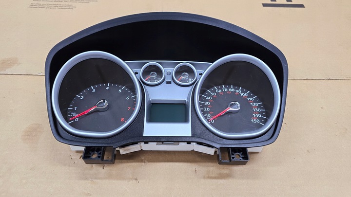 фото №13, Ford focus mk2 рестайлинг c-max mk1 fl kuga i спидометр дисплей 2008 r. бензин