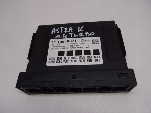 фото №1, Модуль комфорту 13518371 opel astra k 1.4 t