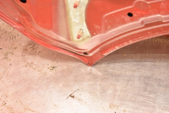 фото №15, Капот крышка двигателя красная nissan qashqai 2 ii j11 13-20