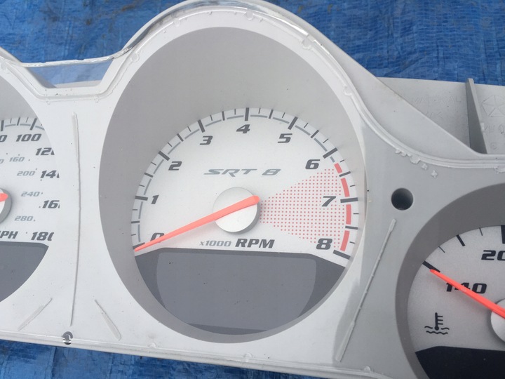 фото №5, Dodge charger 6.1 srt 07 08 09 спидометр приборы