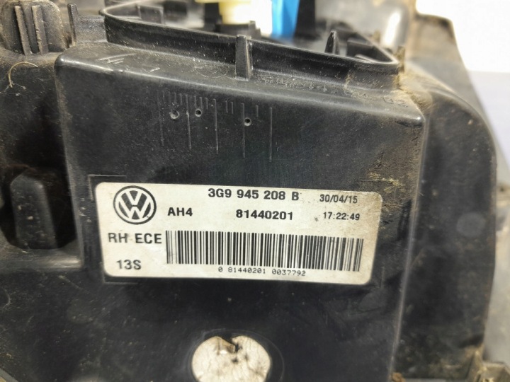 фото №7, Vw passat b8 універсал фара зад задня права w крило led 3g9945208b