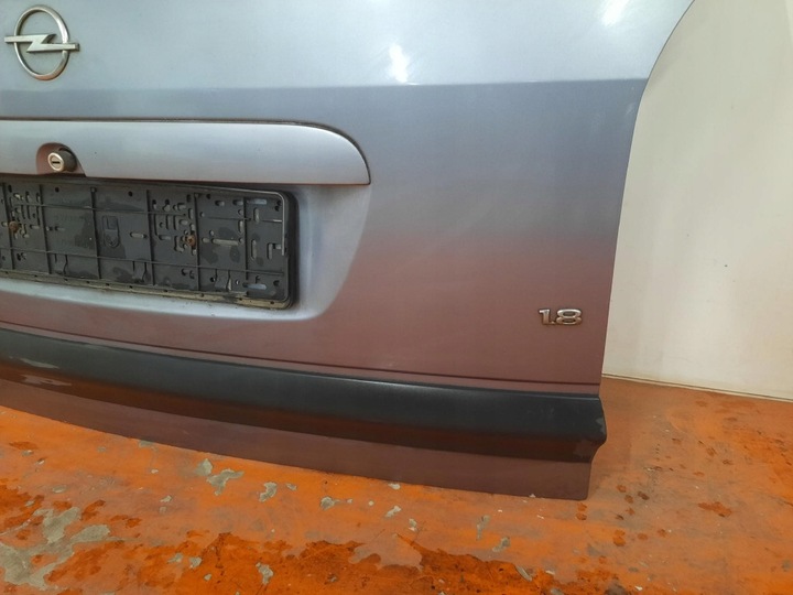 фото №6, Opel zafira a 03-05 рестайлинг крышка багажника зад задняя z163