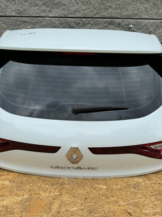 фото №3, Крышка зад задняя renault megane iv комплектная dv369 hb