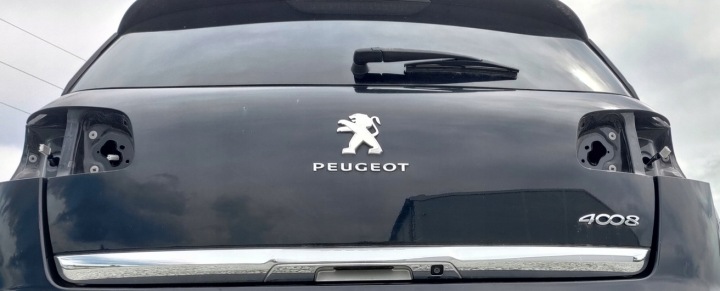 фото №7, Peugeot 4008 citroen c4 aircross молдинг хром накладка кришки зад багажника