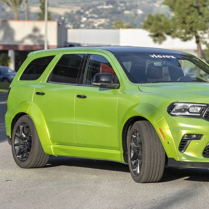 фото №6, Dodge durango 2021 21- расширители крыльев + накладка бампера широкий кузов