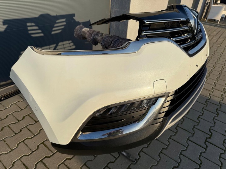 фото №8, Renault espace v бампер перед комплектний 6xpdc колір аксесуари біла перлина