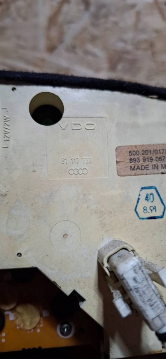 фото №11, Спидометр audi 80 b4 81117728 893919067ap