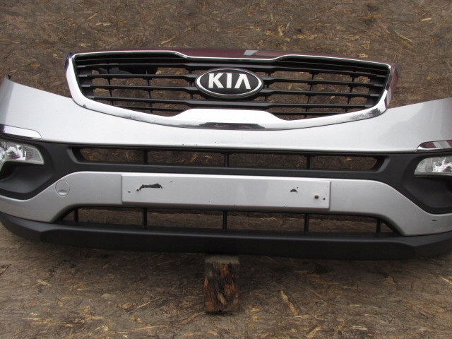 фото №9, Kia sportage iii 2013r бампер перед передний lak. 9s комплектный оригинал