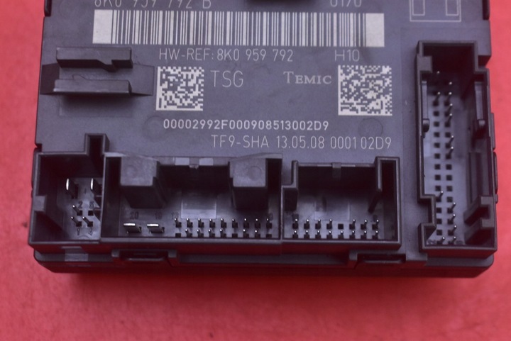 фото №8, Блок управления модуль дверь правые перед 8k0959792b audi a4 b8 sedan 07-11