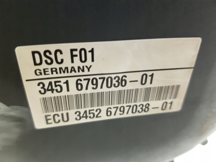 фото №8, Bmw 7 f01 f02 5 gt f07 блок управления abs 6797036