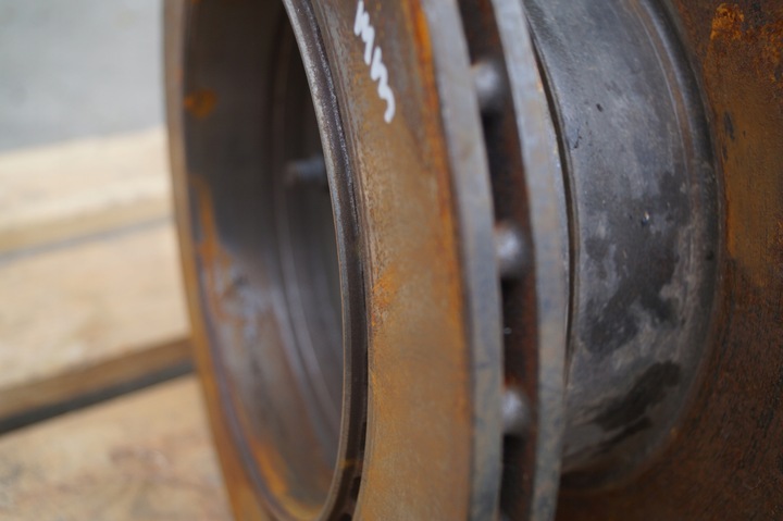 фото №6, Диски гальмівні зад subaru wrx sti 316mm 14-17