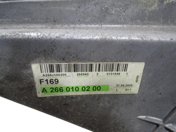 фото №8, Двигатель mercedes a b класс w169 w245 1.7 170 116km 2004-2012 - 266.940