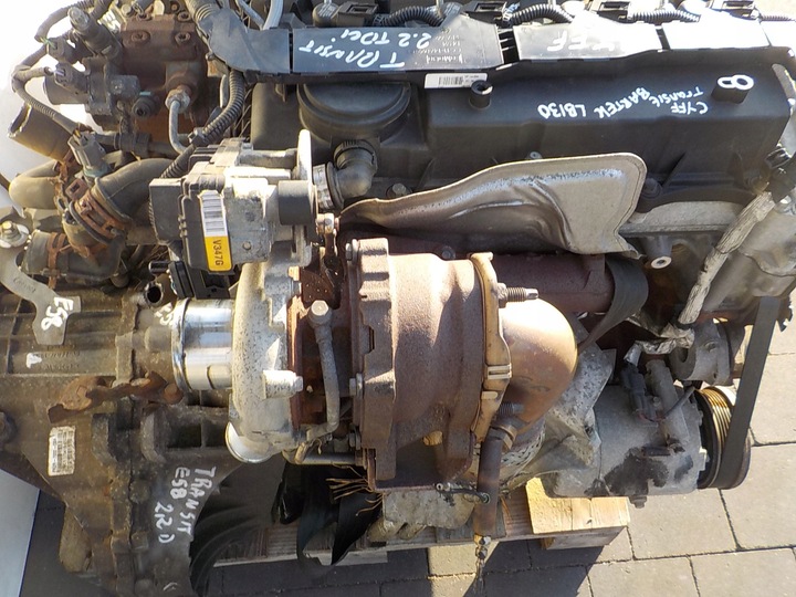 фото №11, Ford transit mk8 cistom 2.2 tdci 125km двигун cyff комплектний