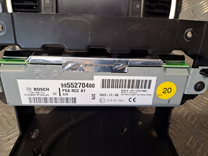 фото №8, Opel vivaro 2023 r 2.0 cdti радио навигация 9855270480