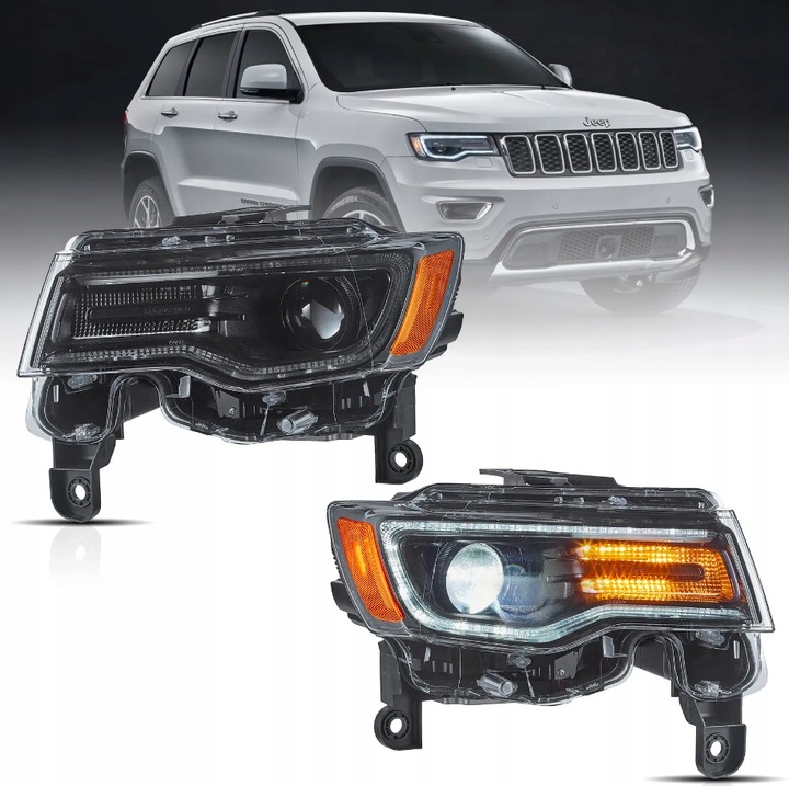 фото №1, Света фары led jeep grand cherokee 14-22 vland