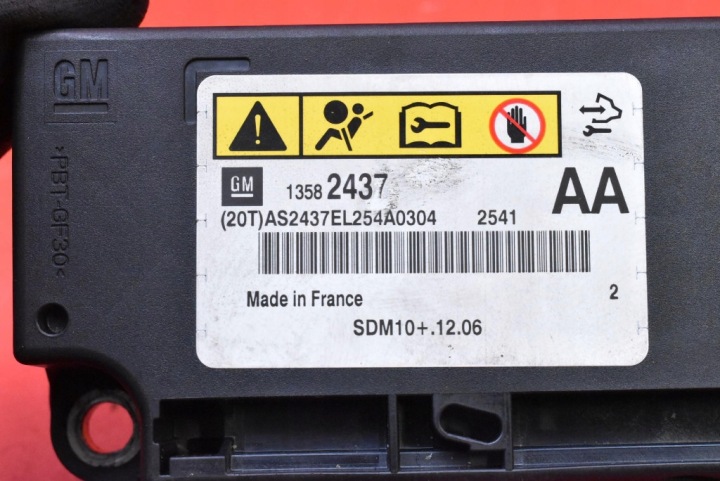 фото №7, Модуль датчик подушка  подушок 13582437 opel astra 4 iv j 09-12