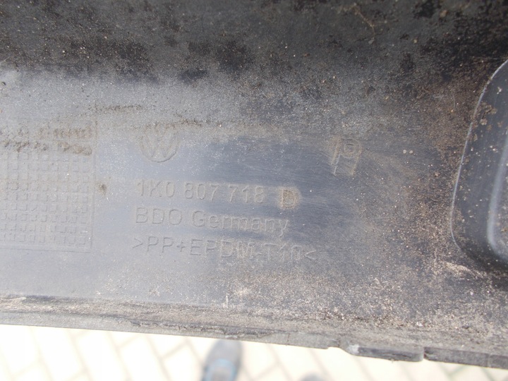 фото №13, Заглушка распылитель фара планка ксенон vw golf v 1k6955110a