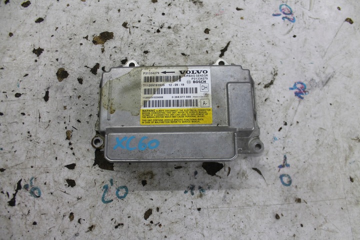 фото №1, Модуль датчик подушка безпеки 31334279 volvo xc60 i 08-13