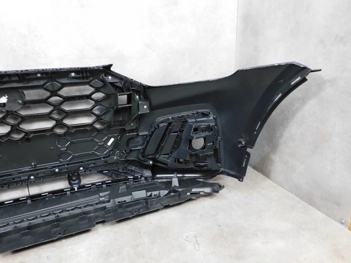 фото №11, Audi q5 80a рестайлінг s line бампер перед переднє новий решітка радіатора ґрати чорний