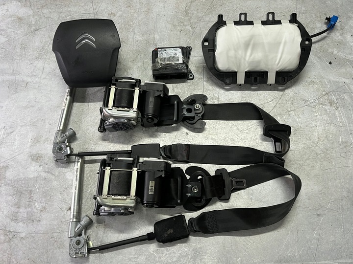 фото №1, Подушки водія пасажира ремені датчик комплект оригінал citroen c4 picasso ii