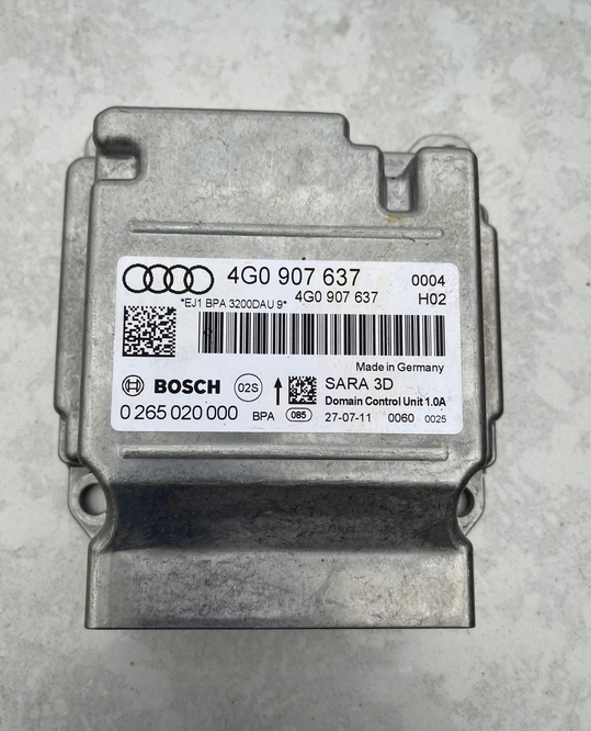 фото №1, Audi a6 a7 c7 4g модуль блок управления подушка безопасности 4g0907637