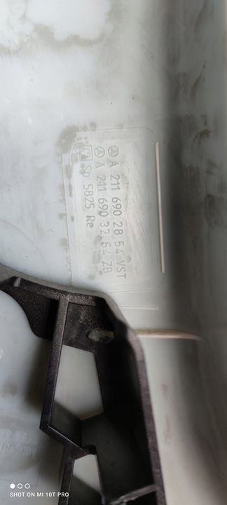 фото №9, Mercedes w211 защита стойка среднего правая