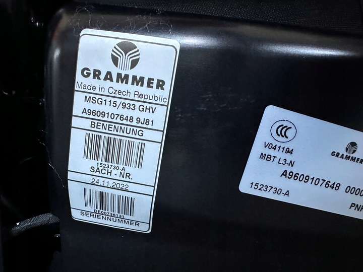 фото №13, Mercedes actros mp4 mp5 сиденья новое пневматика