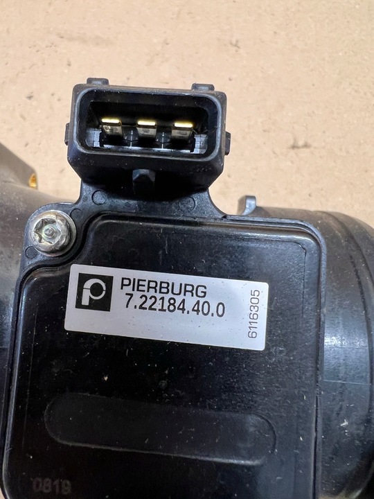 фото №16, Pierburg 7.22184.40.0 витратомір масовий повітря