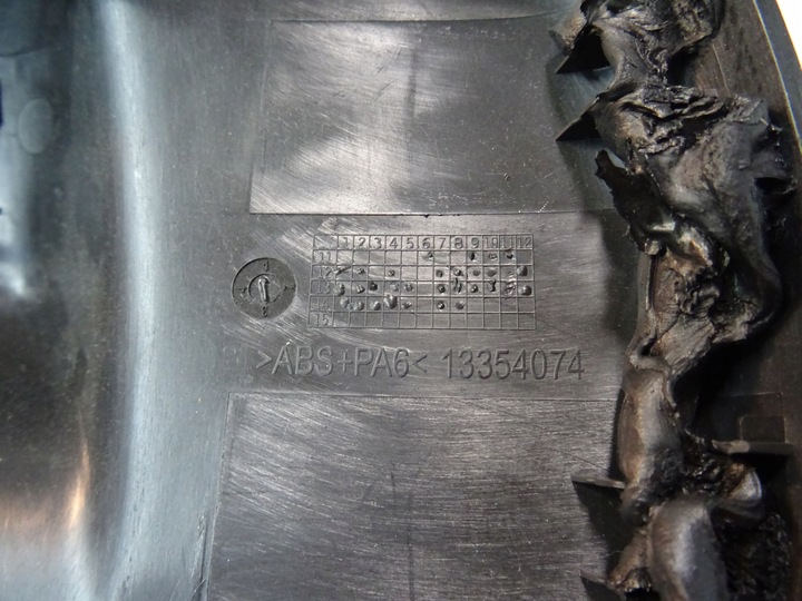 фото №3, Opel zafira c корпус дзеркало заднього виду