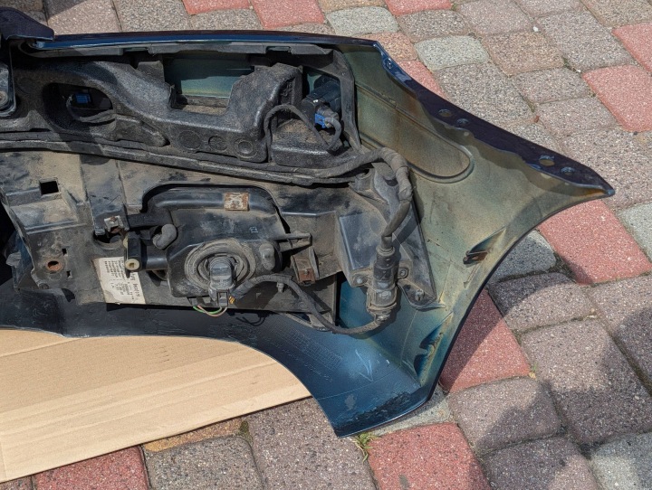 фото №7, Бампер передня панель капот крило перед mercedes slk r171 w171 3.5 v6 c950