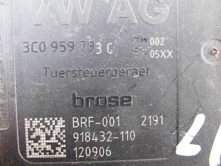 фото №3, Двигунчик скла 3c0959793c passat b7 cc лівий перед