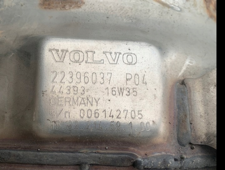 фото №6, Каталізатор dpf volvo fh4