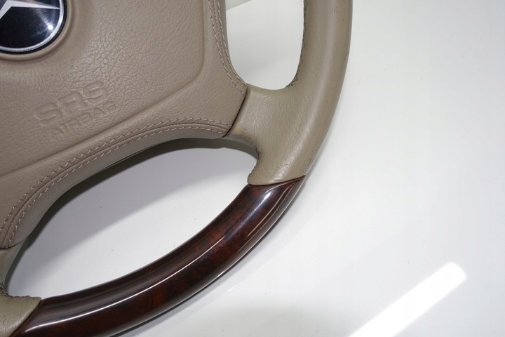 фото №7, Mercedes w140 w129 руль идеал рестайлинг дерево деревянная