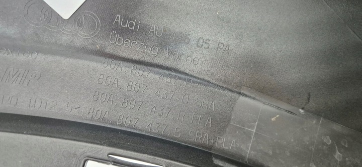 фото №9, Audi q5 80a рестайлінг 2020- бампер переднє перед 80a807437q