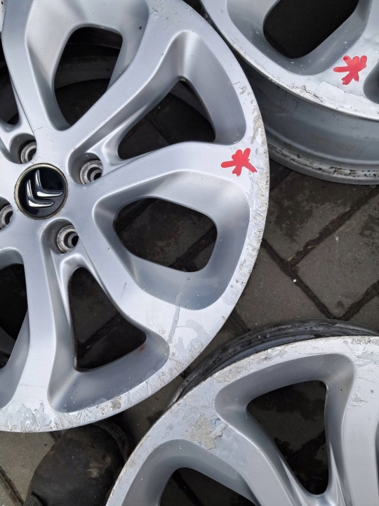 фото №14, Citroen c3 ii ds3 диски алюмінієві 17" 9671587277 7jx17 et26 4x108