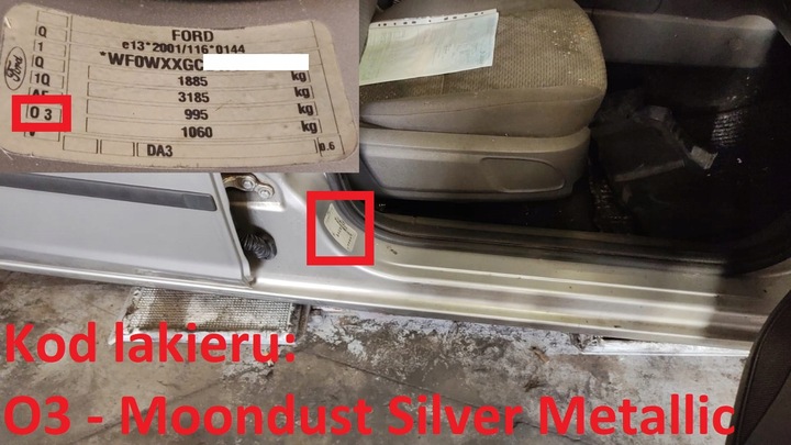 фото №10, Дверь левая зад задние o3 ford focus mk2 универсал 5d