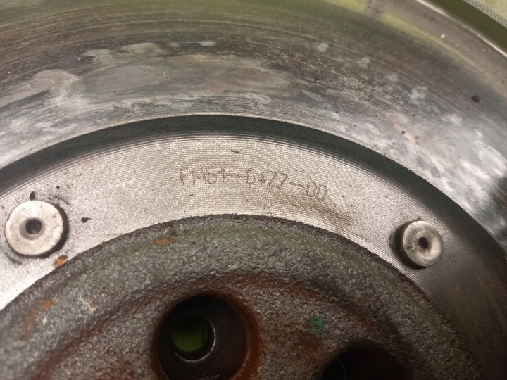 фото №5, Koło двухмассовый маховик сцепление 1.6 tdci fm51-6477-dd ford mondeo mk5 16r