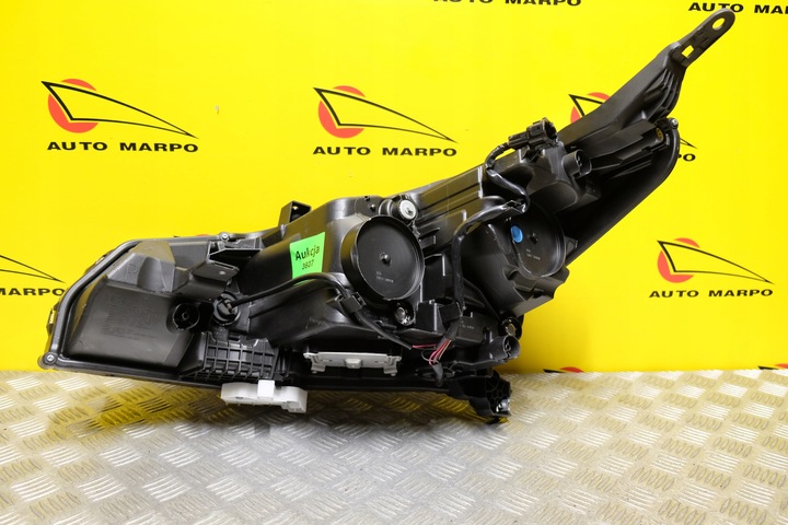 фото №9, Nissan leaf ze1 рестайлінг 2022- фара лампа повний led права темне usa