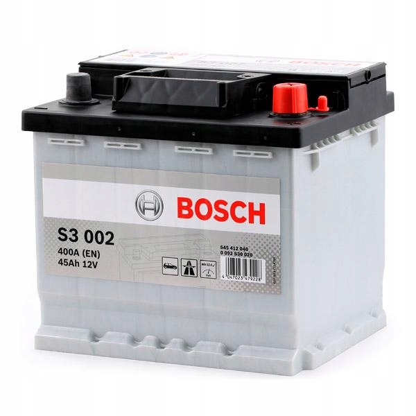 АКУМУЛЯТОР BOSCH SILVER S3 45 AH 12 V 400A