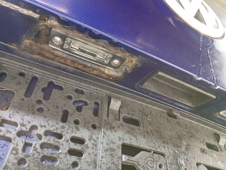фото №6, Vw passat b6 универсал 05-10 крышка багажника задняя зад код краски ld5q