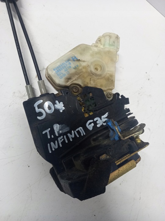 фото №2, Замок двері задній правий зад infiniti g35