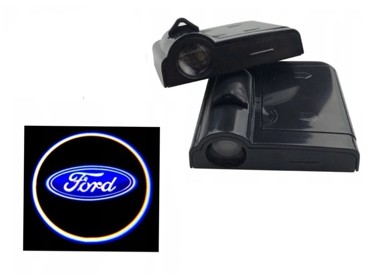 фото №1, Ford focus galaxy mondeo проектор led логотип двері