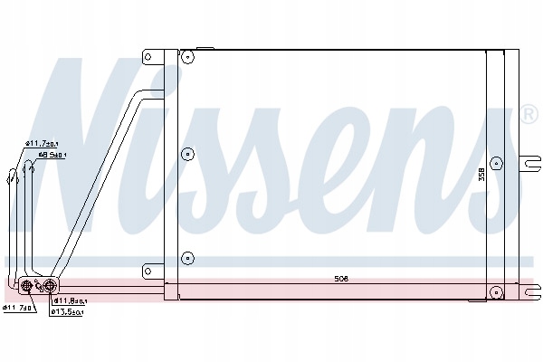фото №8, Радіаторів кондиціонера конденсатор nissens 94623 []