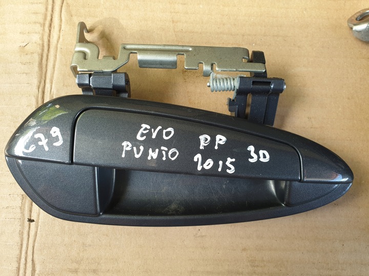 фото №1, Ручка двері pp fiat punto 2009- evo grande 679