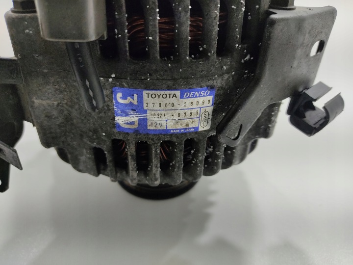 фото №7, Генератор toyota rav4 ii 2.0 vvti 27060-28090 2001-2005