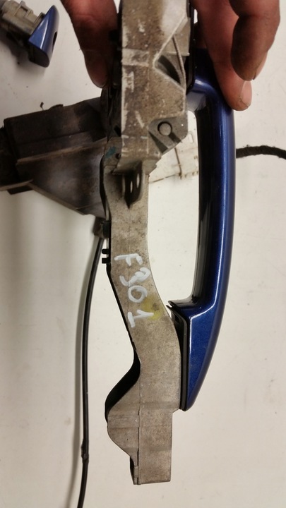 фото №8, Замок двері лівий перед ручка троси peugeot 407 9683417880