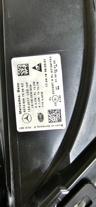 фото №8, Mercedes w213 e-klasa лампа перед передня ліва