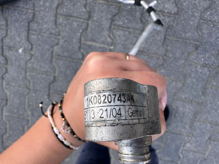 фото №5, Шланг кондиционера vw audi seat skoda 1k0820743bk 1k0820743ak 1k0820743aj