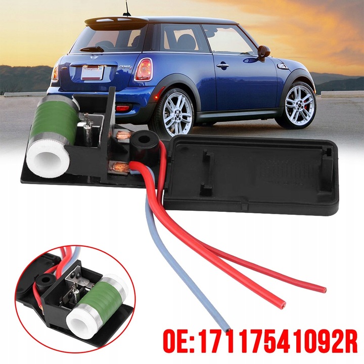 фото №1, Резистор резистор вентилятор mini cooper