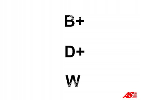 фото №2, Генератор 12v vw passat transporter iii iv 1.6 2.4 d as-pl